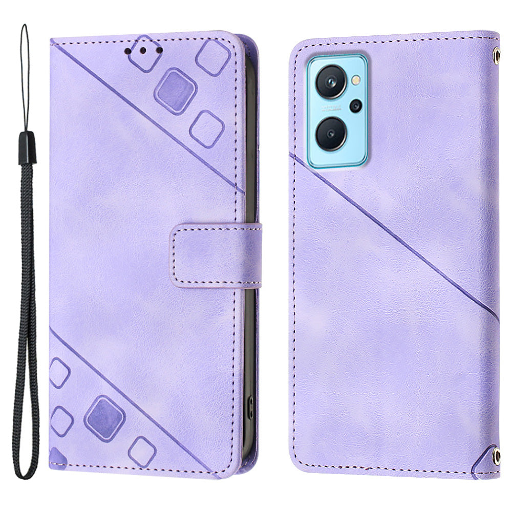 PT005 YB Imprinting Series-6 PU Leather Phone Case for Realme 9i 4G Oppo A36 A76 Wallet Flip Folio Stand Cover PT005 YB Imprinting Series-6 PU Leather Phone Case for Realme 9i 4G Oppo A36 A76 Wallet Flip Folio Stand Cover